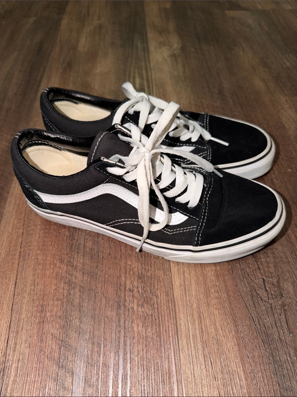 Unisex Vans Old Skool Black Men’s 6 Women’s 7.5